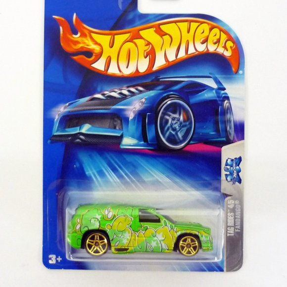 Hot Wheels Fandango #141 Tag Rides 4/5 Green Die-Cast Car 20 - Picture 1 of 1